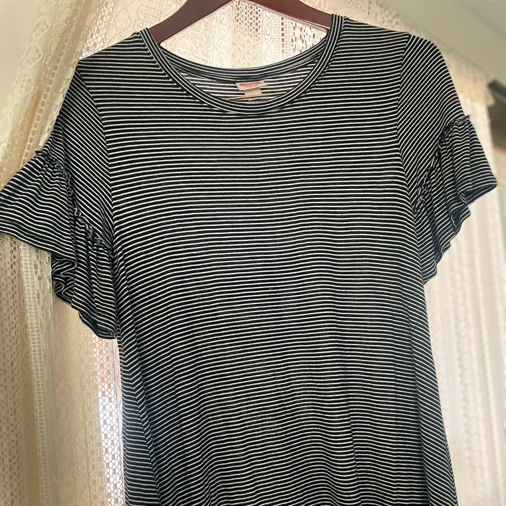 Stripped T Shirt Dress